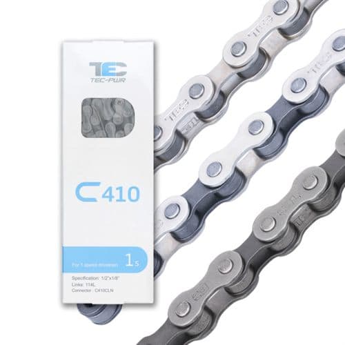 C410 — Silver/Silver, Dark Silver/Matte Black